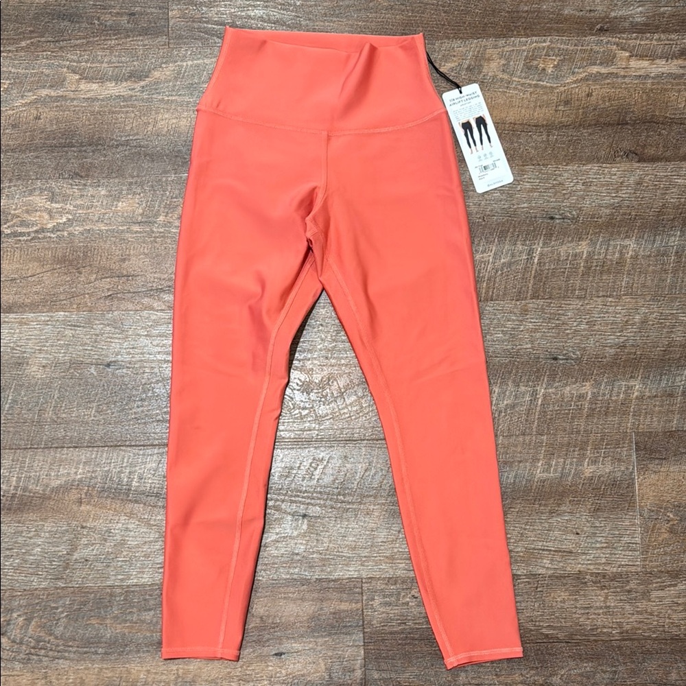 aloyoga 7/8 high waist airlift legging atrawberry size S